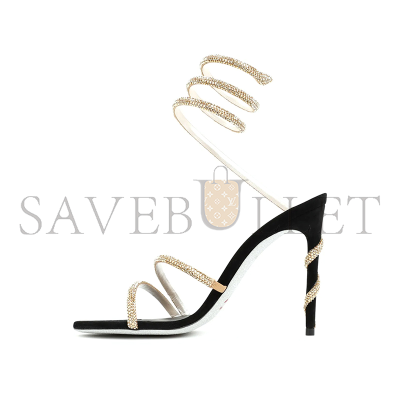 renÉ caovilla  G01den margot spiral sandals 105 c11339